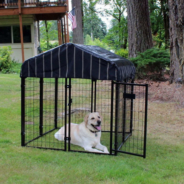 Lucky Dog - Heavy Duty Steel Dog Kennel Enclosure