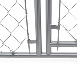 Lucky Dog - Galvanized Chain Link Kennel