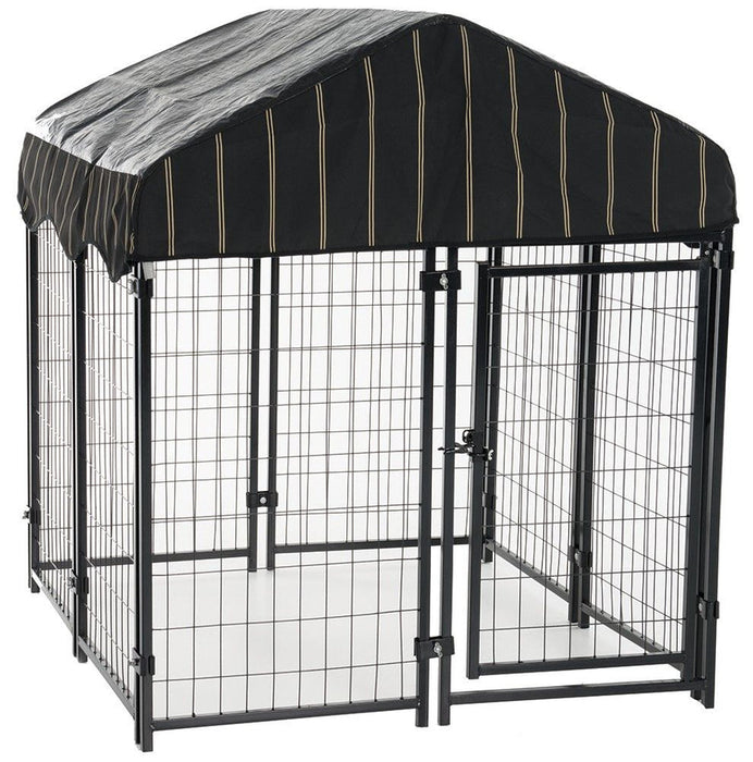 Lucky Dog - Heavy Duty Steel Dog Kennel Enclosure