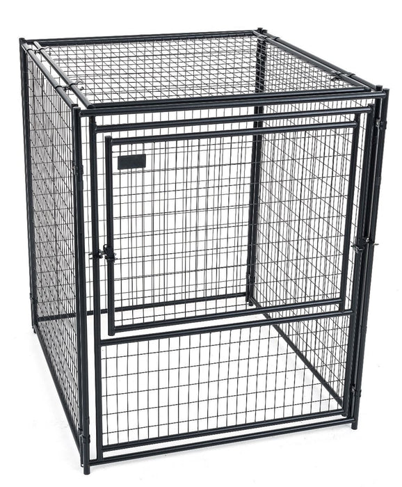 Lucky Dog - 5'L x 5'W Black Wire Predator Panel