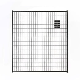 Lucky Dog - 5'L x 5'W Black Wire Predator Panel