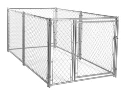 Lucky Dog - Galvanized Chain Link Kennel