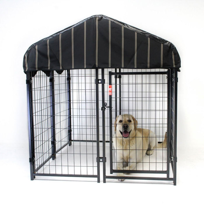 Lucky Dog - Heavy Duty Steel Dog Kennel Enclosure