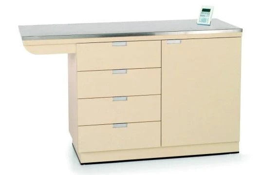 PetLift - VetLine Veterinary Overhang Exam Table with Scale & Storage