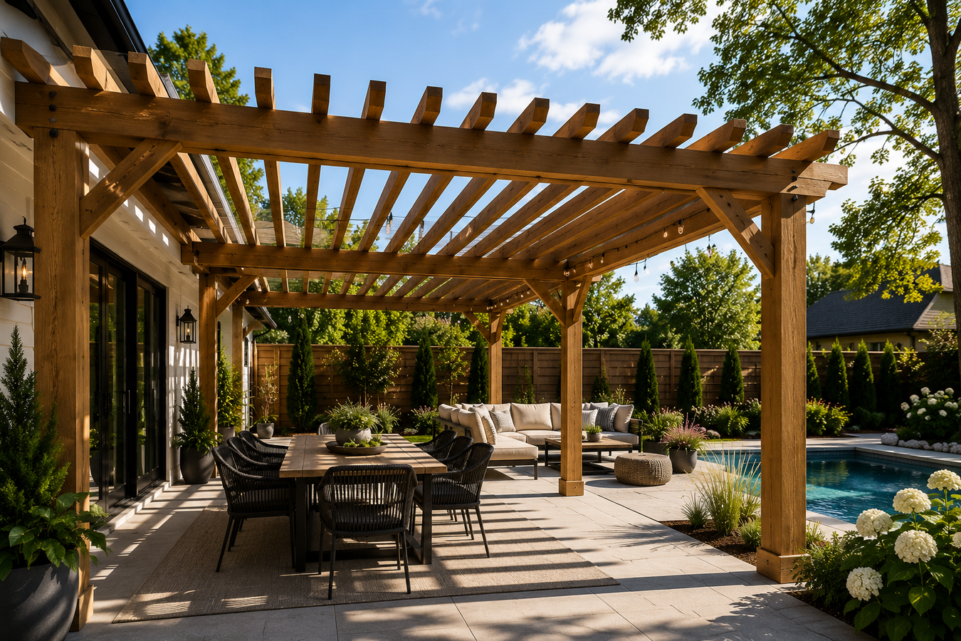 Wooden Pergolas